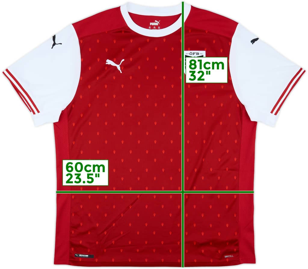 2020-22 Austria Home Shirt - 10/10 - (XXL)