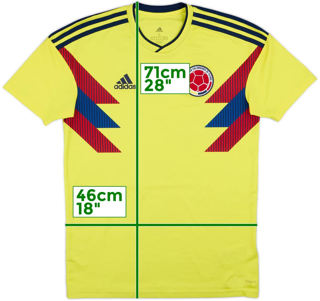 2018-19 Colombia Home Shirt - 6/10 - (S)