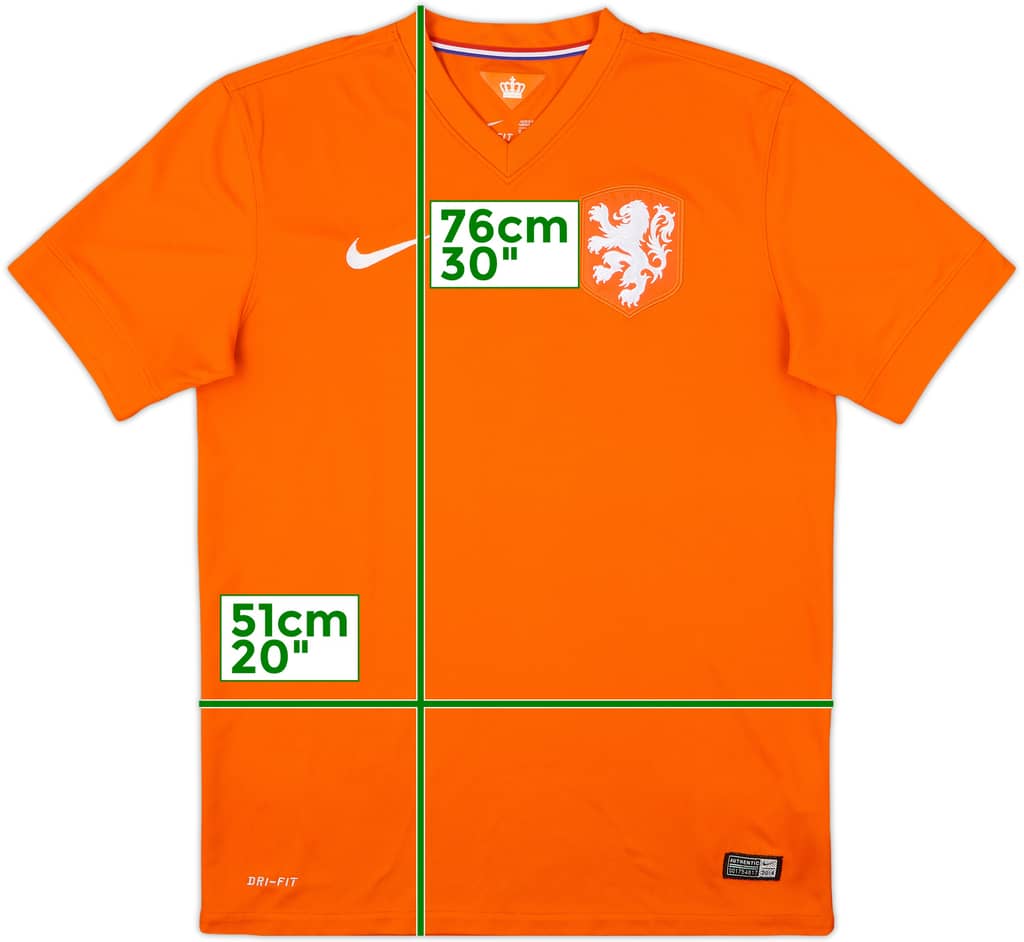 2014-15 Netherlands Home Shirt - 10/10 - (M)
