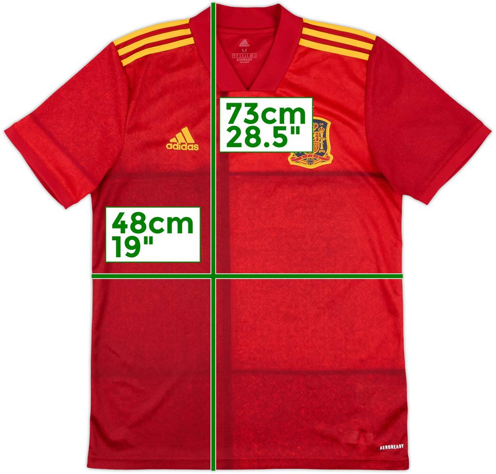 2020-21 Spain Home Shirt - 10/10 - (M)