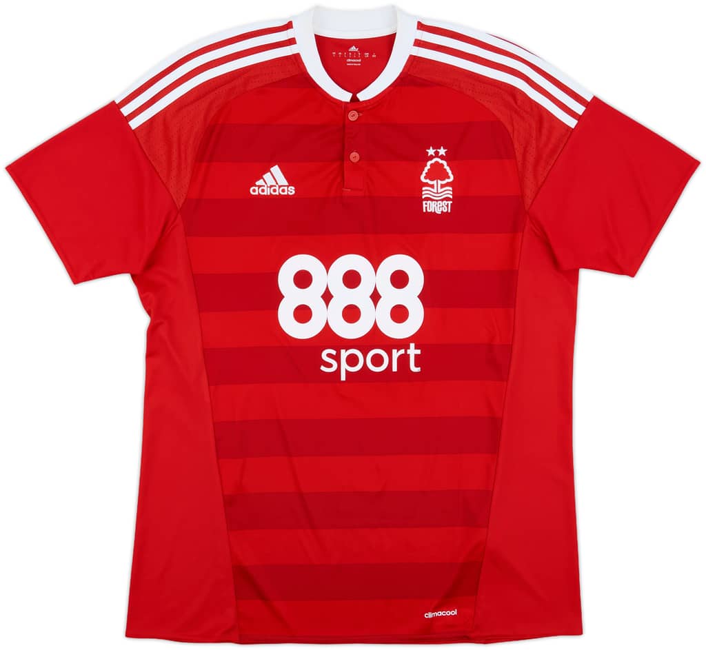 2016-17 Nottingham Forest Home Shirt - 8/10 - (L)