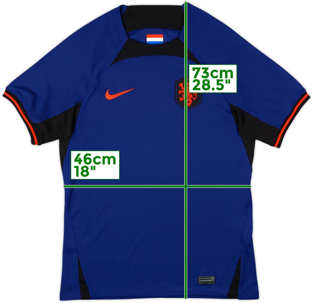 2022-23 Netherlands Away Shirt - 10/10 - (S)
