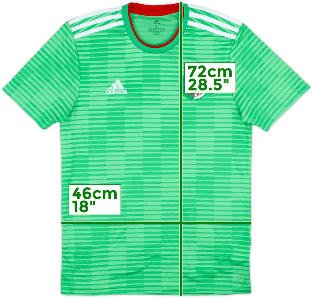 2018-19 Algeria Away Shirt - 7/10 - (S)