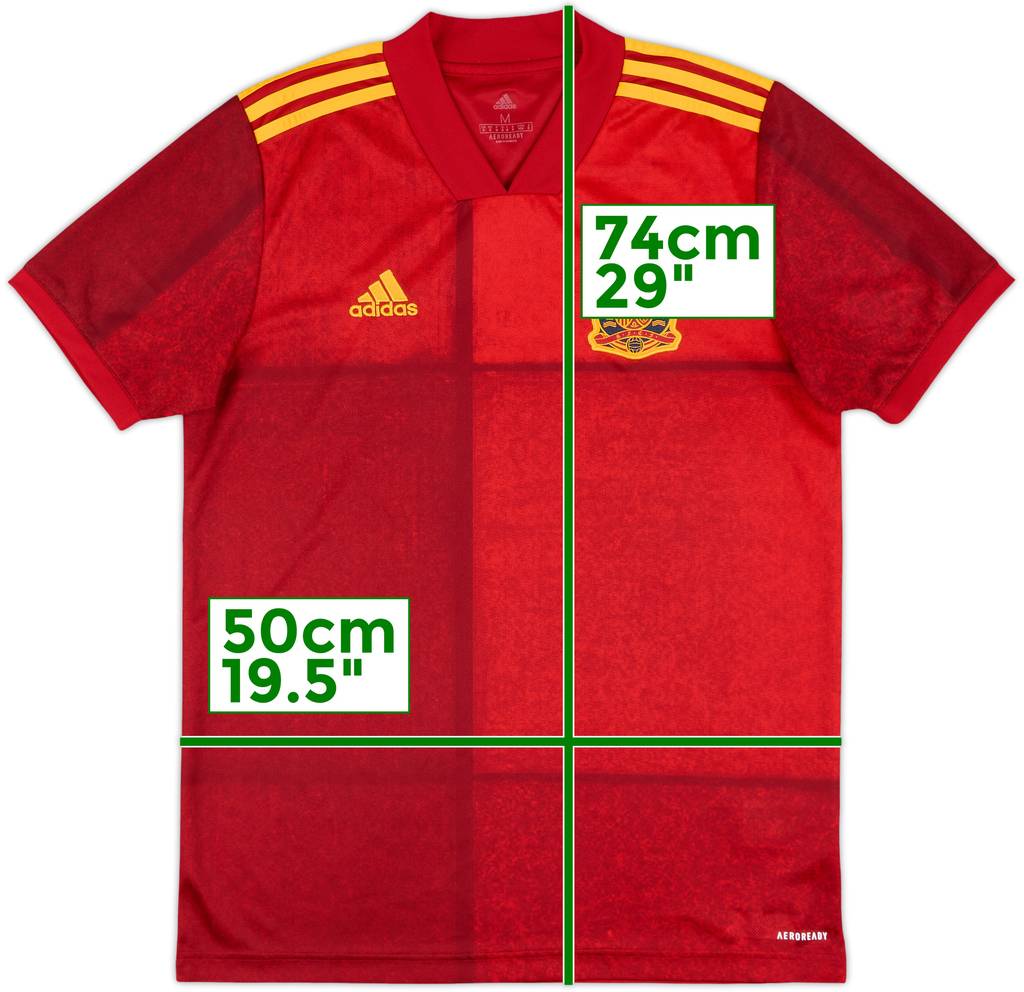 2020-21 Spain Home Shirt - 10/10 - (M)