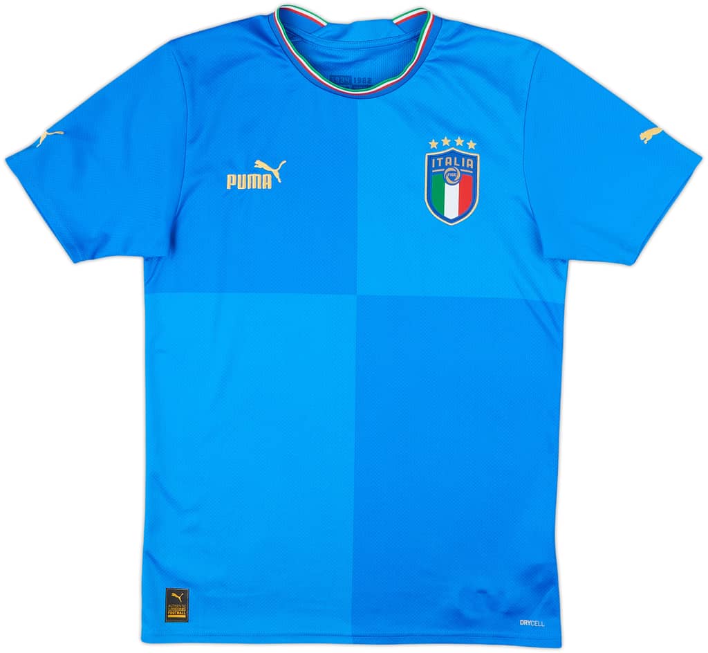 2022-23 Italy Home Shirt - 10/10 - (S)