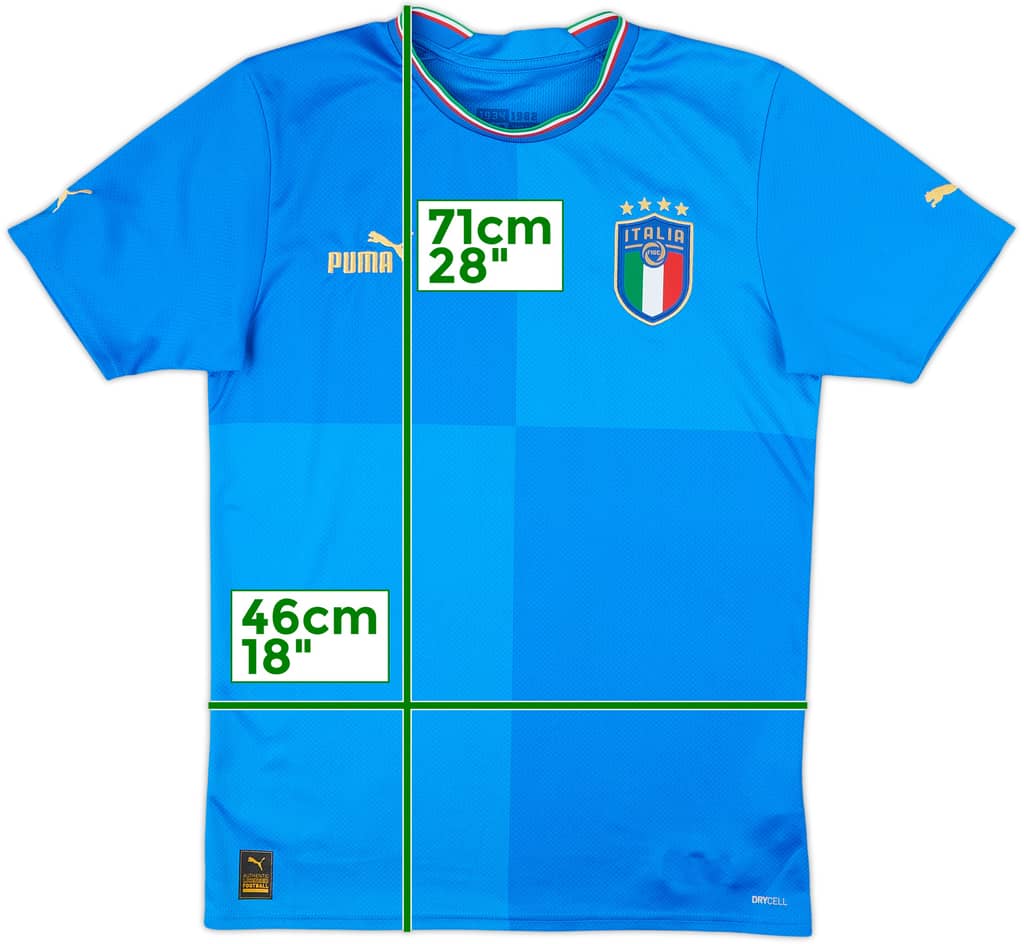 2022-23 Italy Home Shirt - 10/10 - (S)