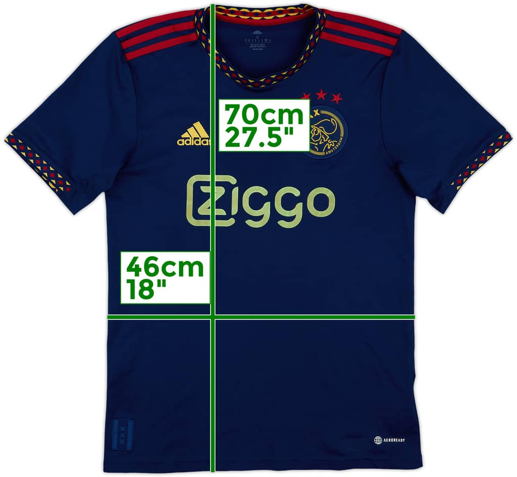 2022-23 Ajax Away Shirt - 6/10 - (S)