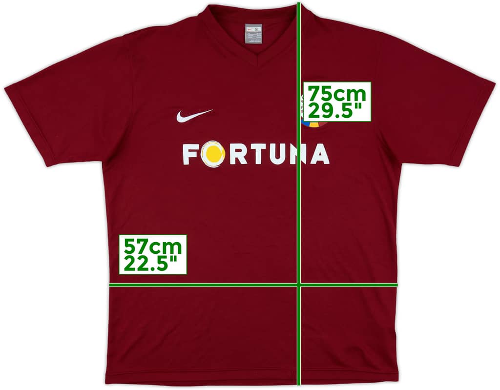 2008-09 Sparta Prague Basic Home Shirt - 7/10 - (XL)