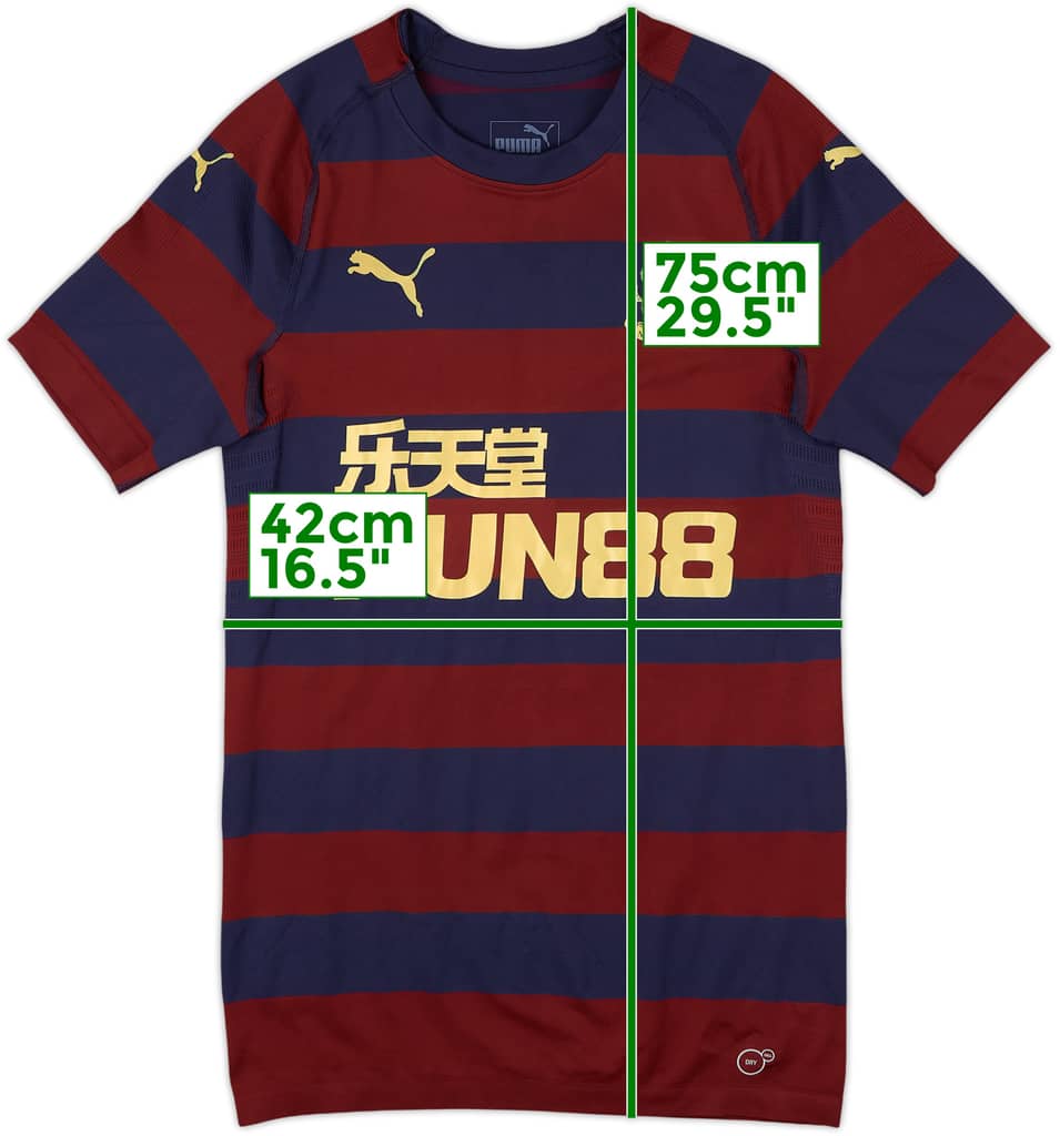 2018-19 Newcastle EvoKnit Player Issue Away Shirt - 9/10 - (M)