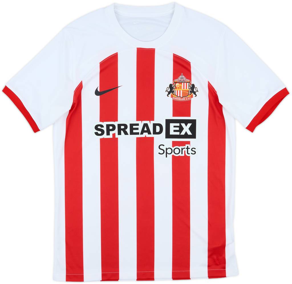 2023-24 Sunderland Home Shirt - 9/10 - (L)