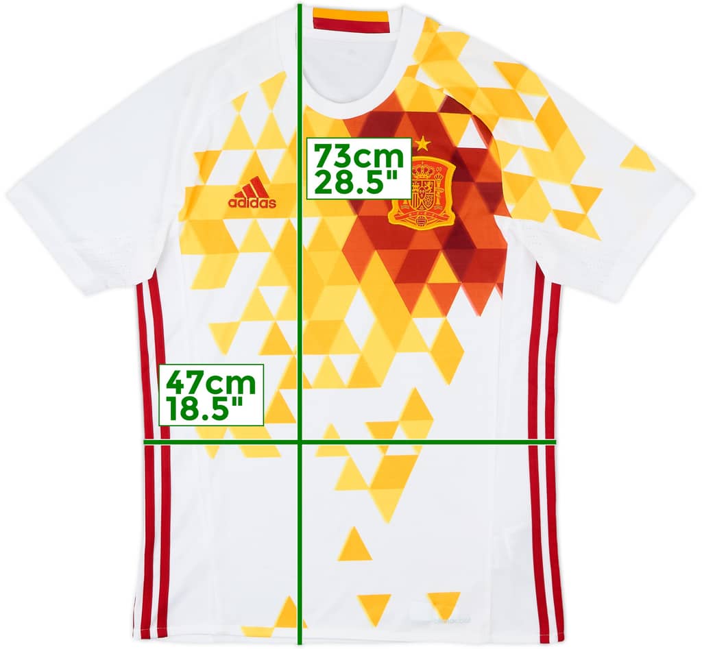 2016-17 Spain Away Shirt - 8/10 - (S)