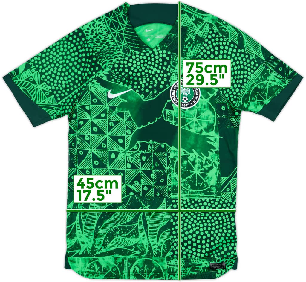 2022-24 Nigeria Home Shirt - 7/10 - (S)