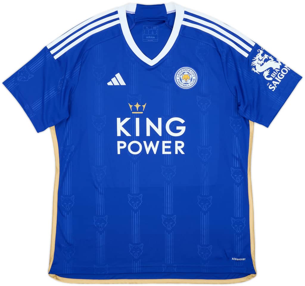 2023-24 Leicester Home Shirt - 9/10 - (XL)
