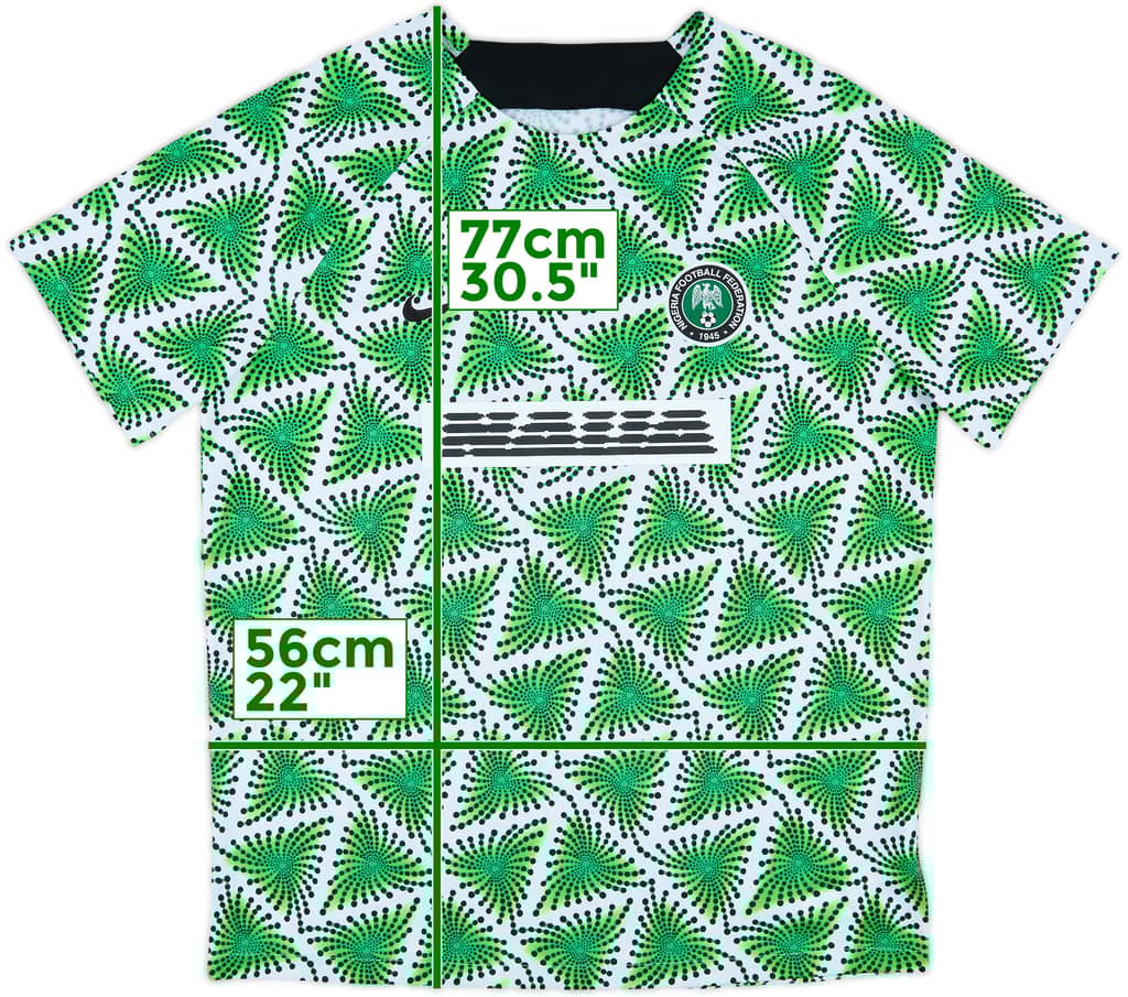 2022-23 Nigeria Nike Training Shirt - 10/10 - (XL)