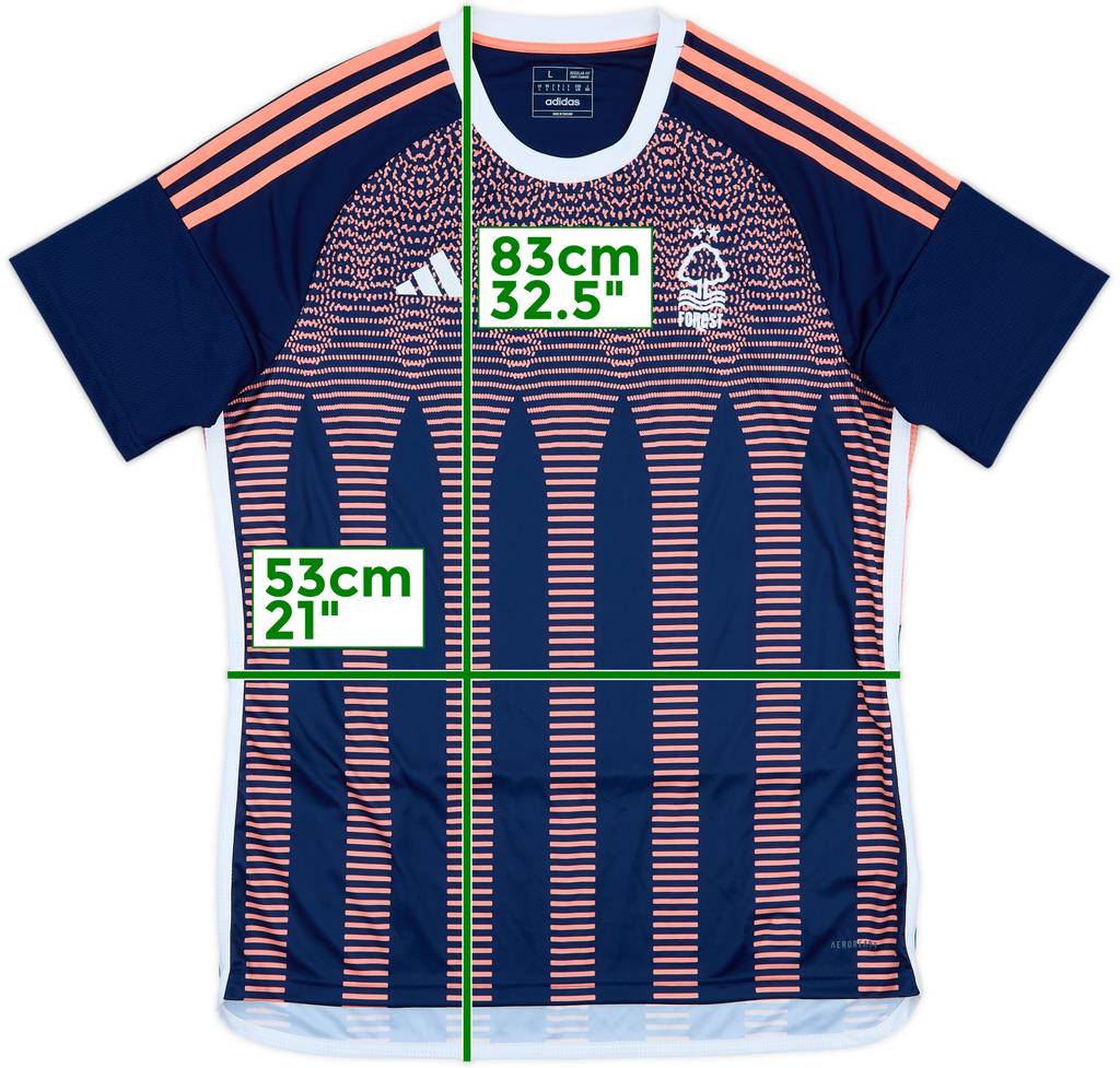 2023-24 Nottingham Forest Third Shirt - 10/10 - (L)