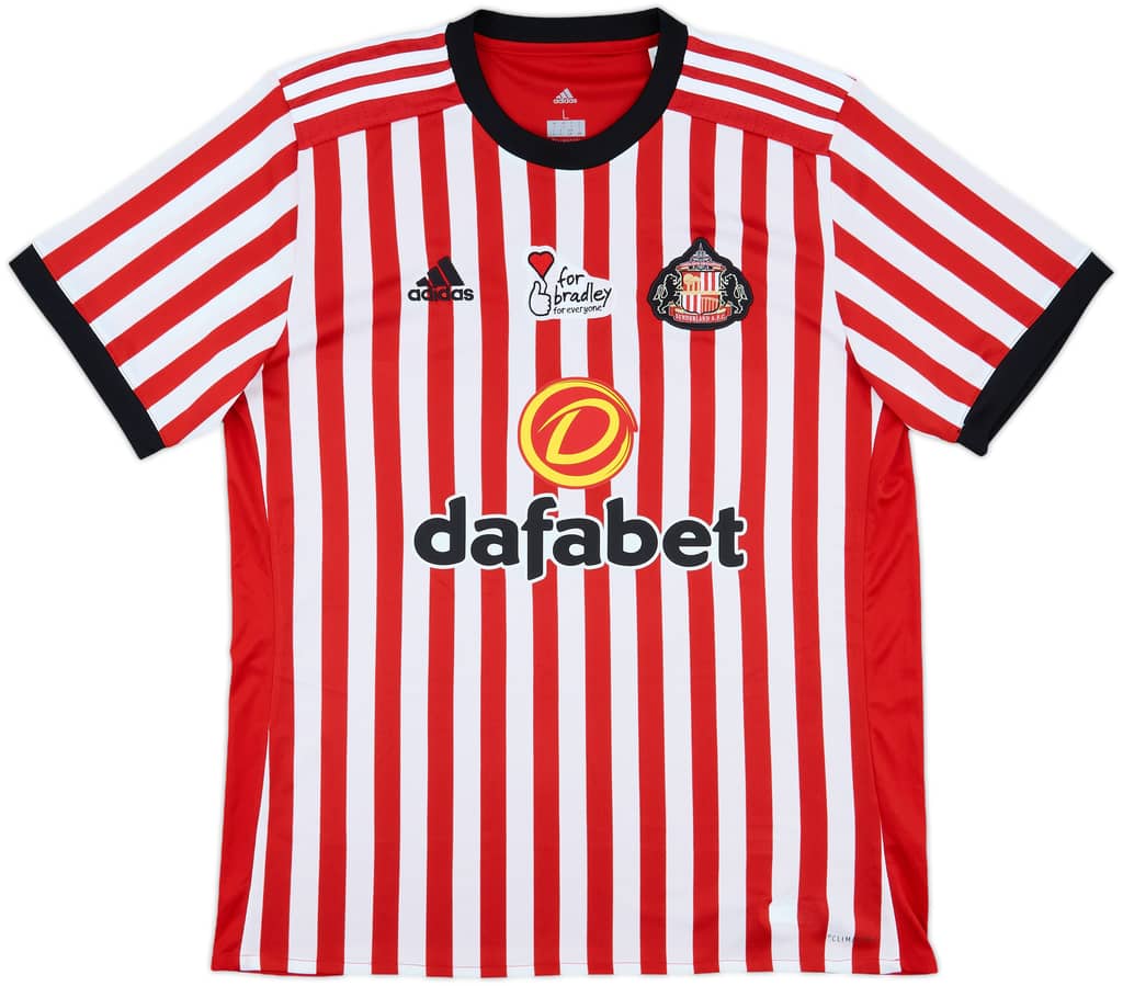 2017-18 Sunderland Home Shirt - 10/10 - (L)