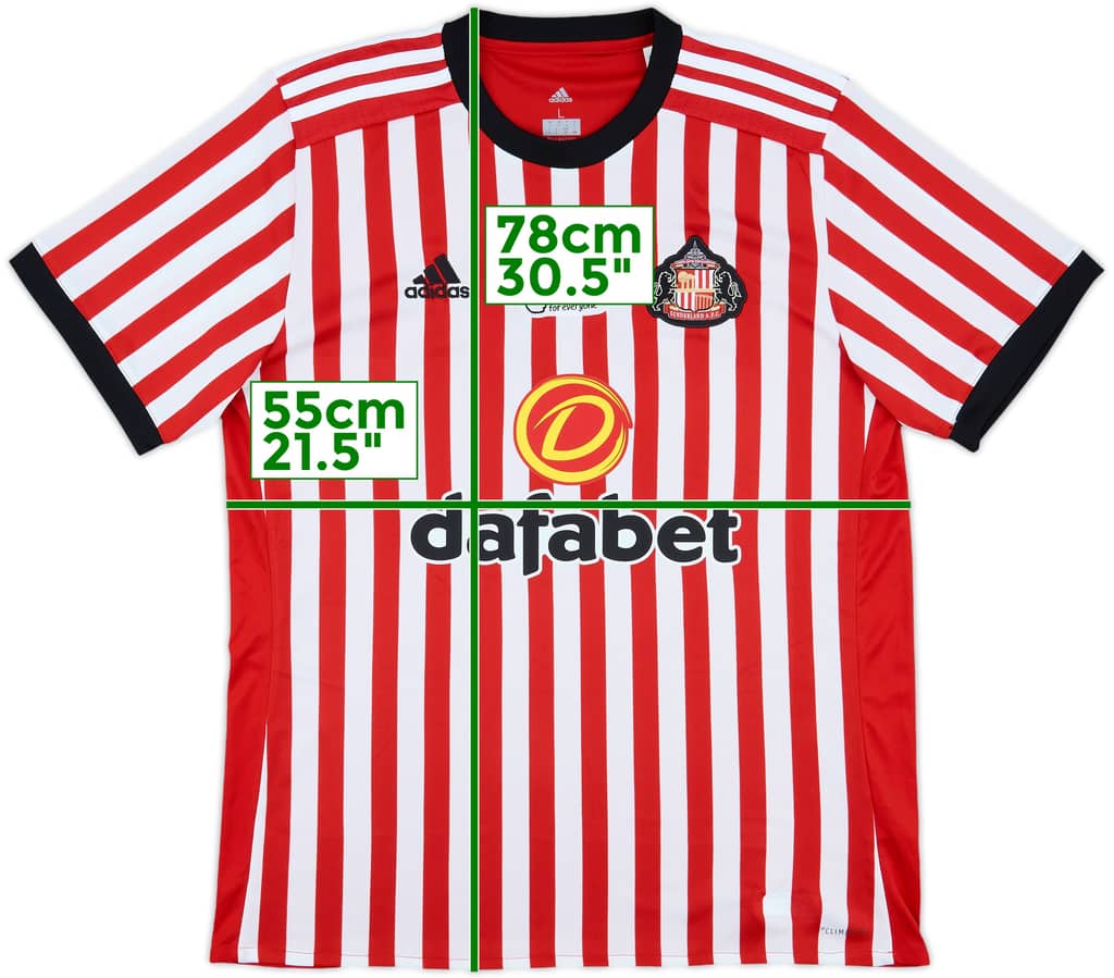 2017-18 Sunderland Home Shirt - 10/10 - (L)