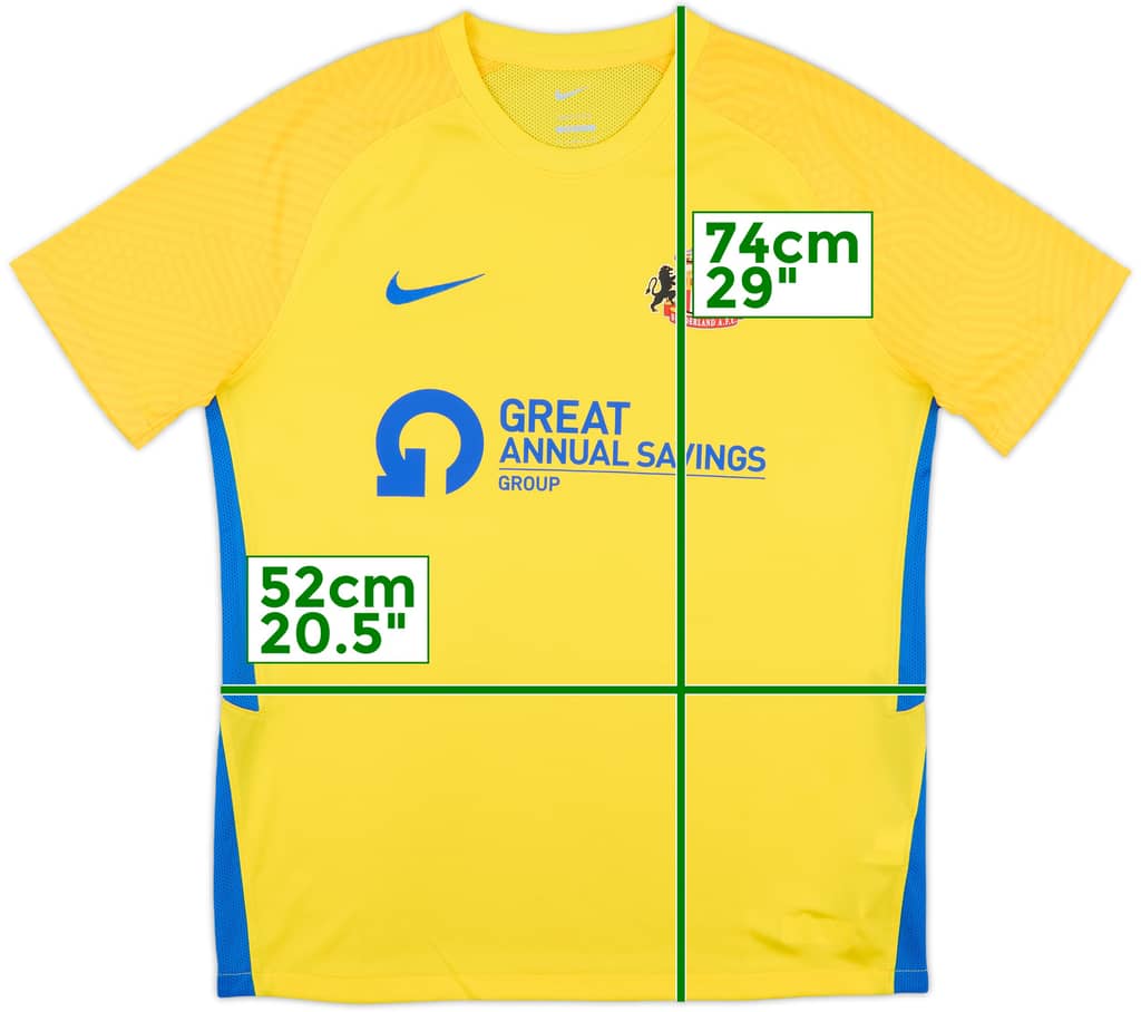 2021-22 Sunderland Away Shirt - 10/10 - (L)