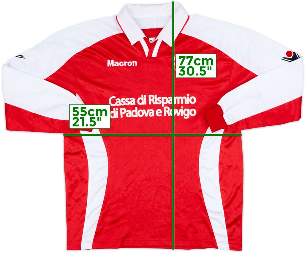 2003-04 Padova Away L/S Shirt - 10/10 - (M)