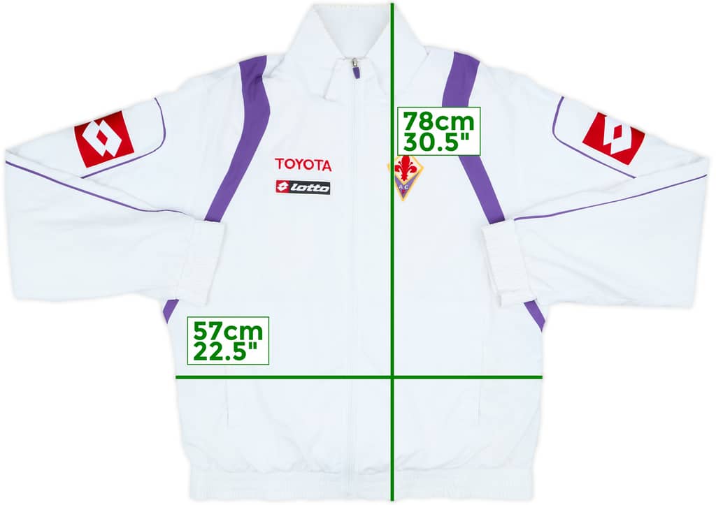2006-07 Fiorentina Lotto Track Jacket - 6/10 - (XL)