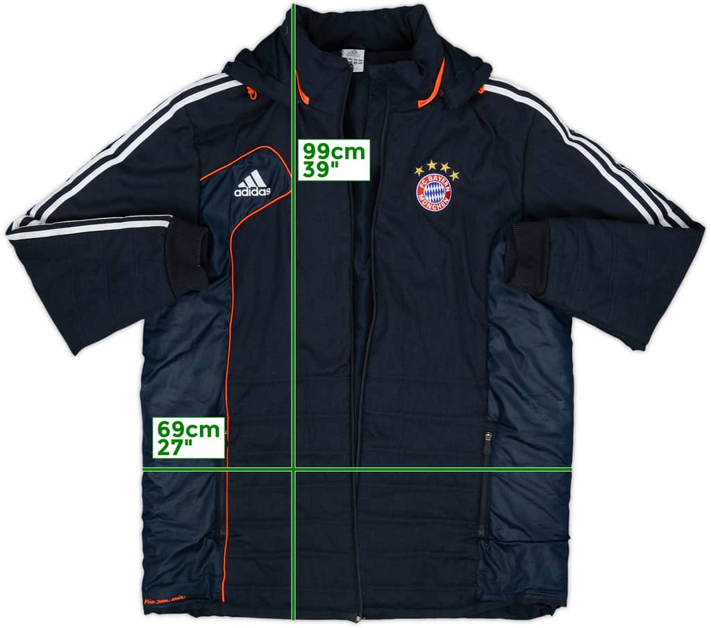 2012-13 Bayern Munich adidas Padded Bench Coat - 4/10 - (XL)
