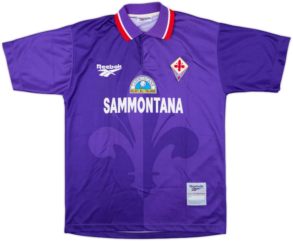 1996-97 Fiorentina Home Shirt - 8/10 - (XL)