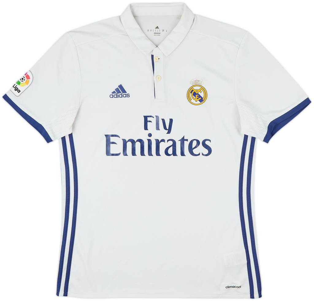 2016-17 Real Madrid Home Shirt - 5/10 - (S)