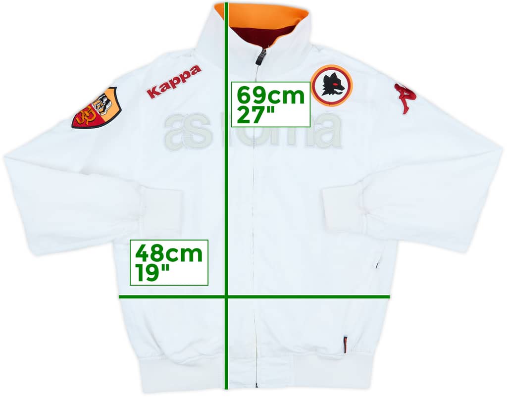 2008-09 Roma Kappa Track Jacket - 8/10 - (XS)