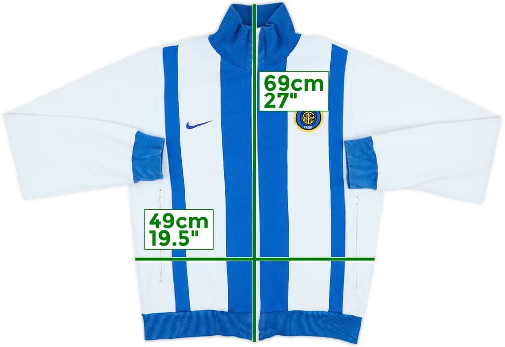 2005-06 Inter Milan Nike Track Jacket - 6/10 - (S)