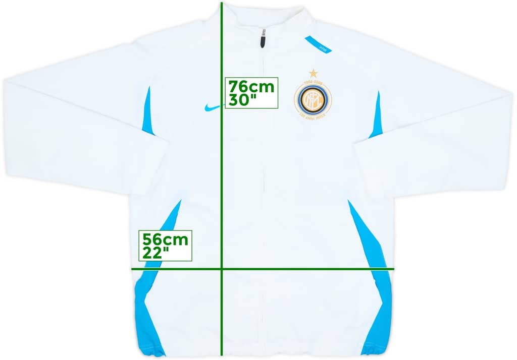 2007-08 Inter Milan Nike Track Jacket - 8/10 - (L)