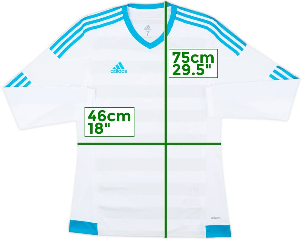 2016-17 Schalke Player Issue Away L/S Shirt - 9/10 - (M/L)