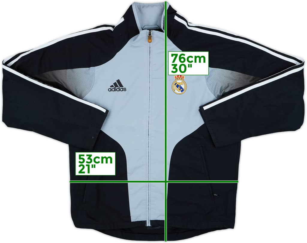 2004-05 Real Madrid adidas Track Jacket - 8/10 - (S)