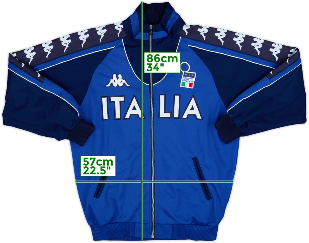 1999-00 Italy Kappa Track Jacket - 8/10 - (XXL)