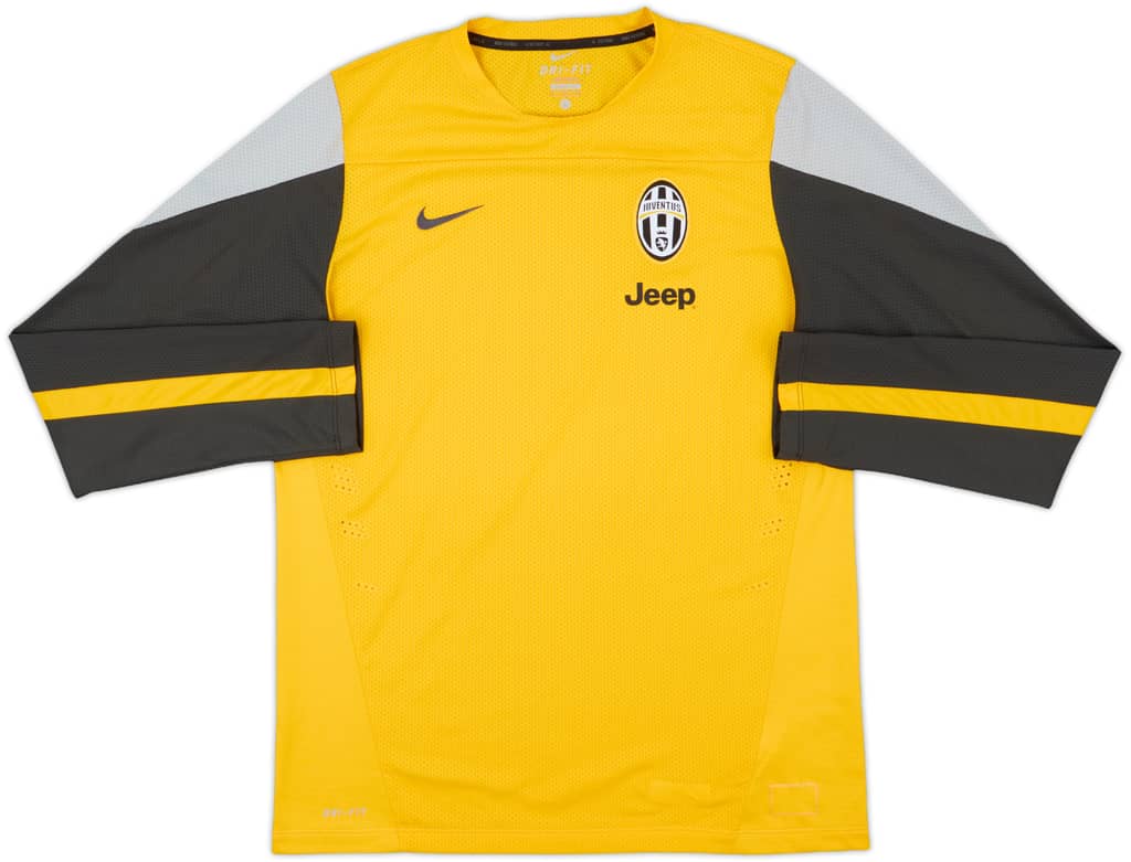 2013-14 Juventus Nike Pre-Match Training L/S Shirt - 6/10 - (L)