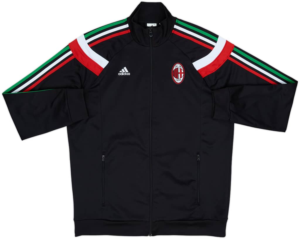2013-14 AC Milan adidas Track Jacket - 8/10 - (L)