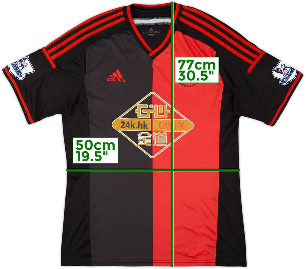 2014-15 Swansea Away Shirt - 5/10 - (XL)
