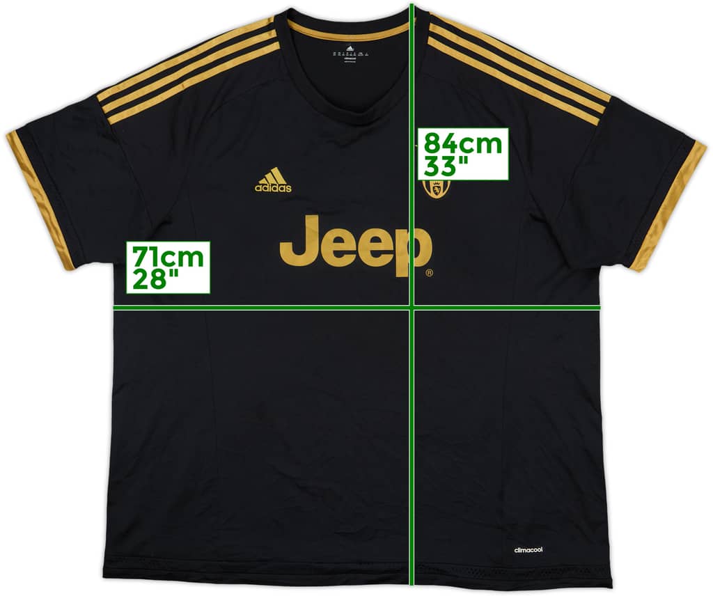 2015-16 Juventus Third Shirt - 7/10 - (3XL)