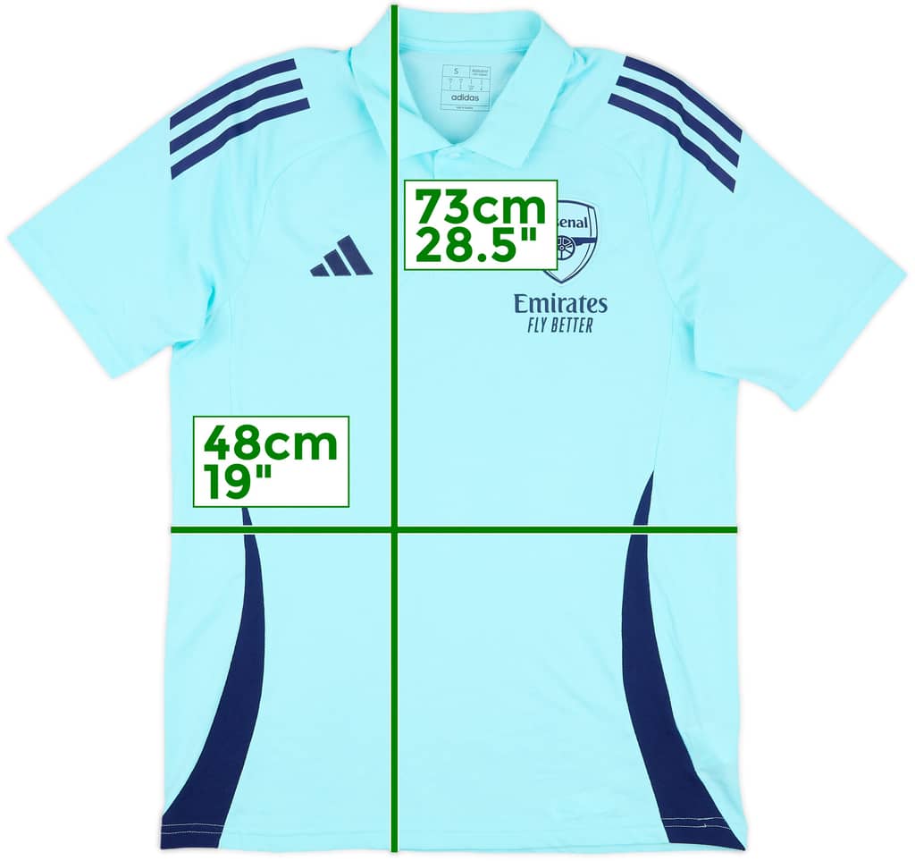 2024-25 Arsenal adidas Polo Shirt - 10/10 - (S)