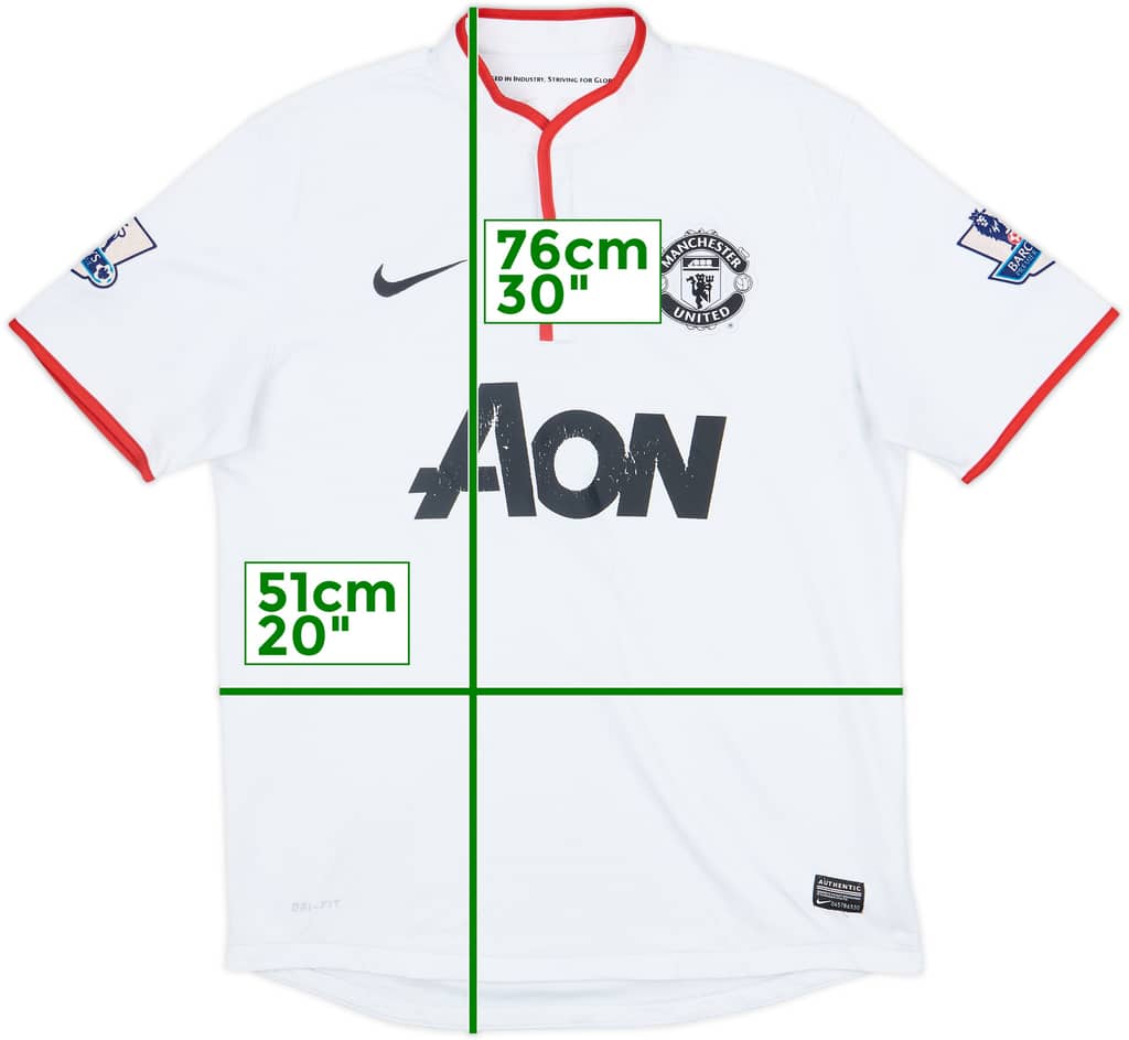 2012-14 Manchester United Away Shirt - 5/10 - (M)