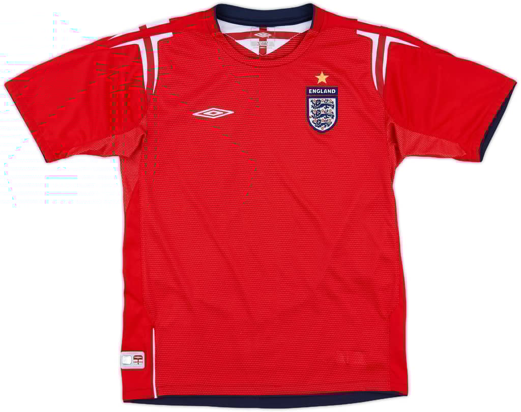 2004-06 England Away Shirt - 9/10 - (L.Boys)