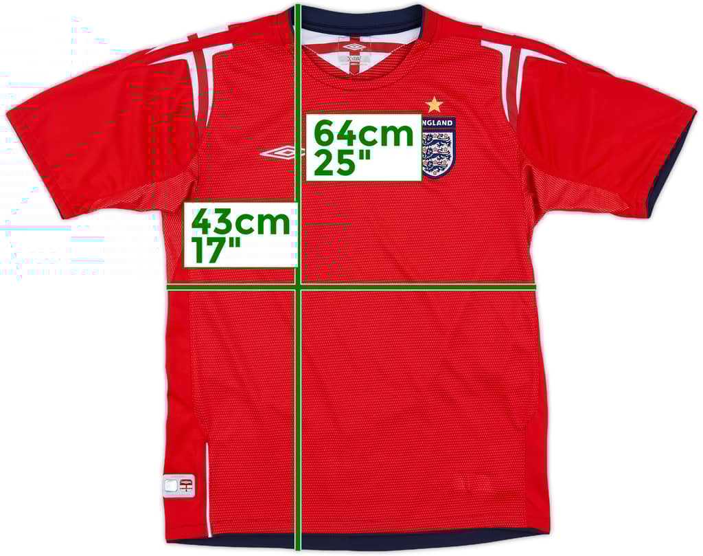 2004-06 England Away Shirt - 9/10 - (L.Boys)