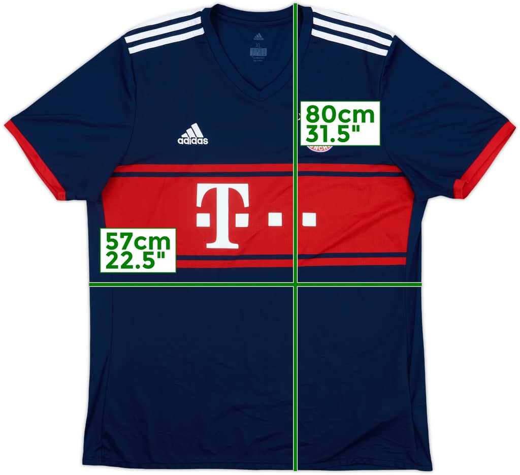 2017-18 Bayern Munich Away Shirt - 4/10 - (XL)