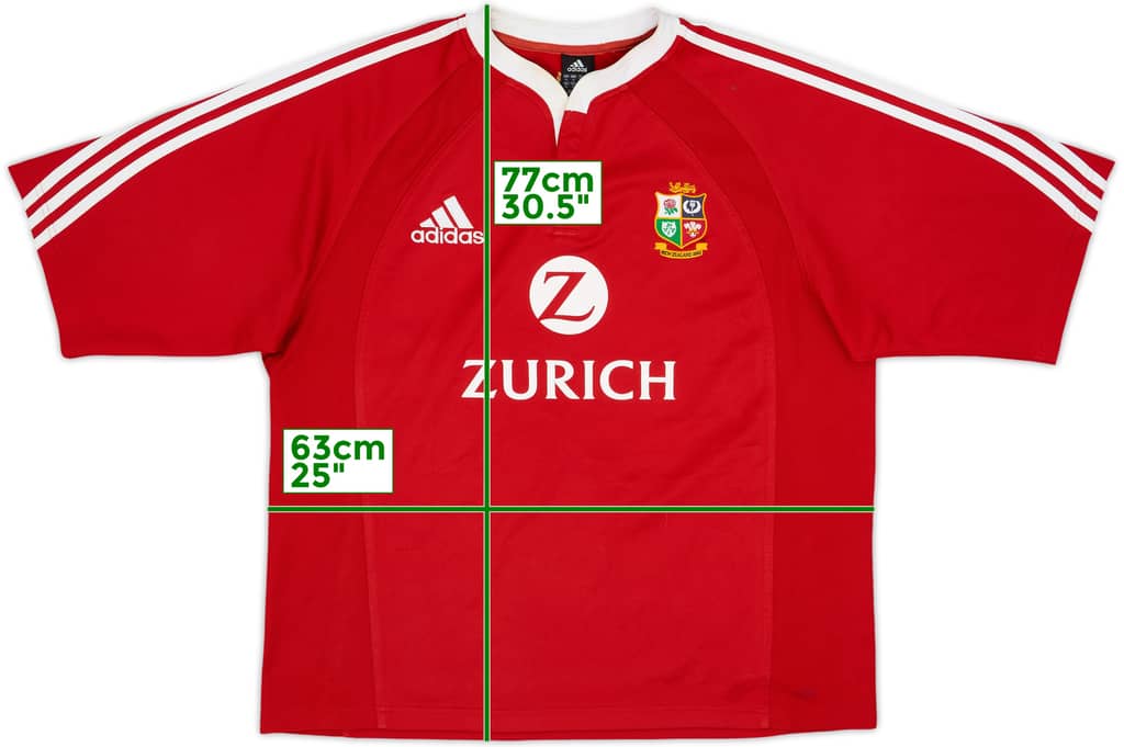 2005 British & Irish Lions Home Shirt - 7/10 - (XL)