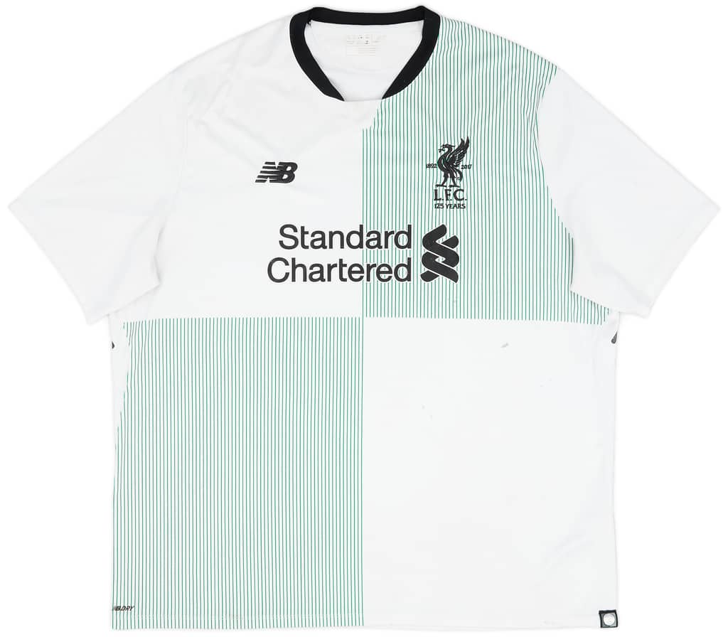 2017-18 Liverpool Away Shirt Virgil #4 - 5/10 - (XXL)