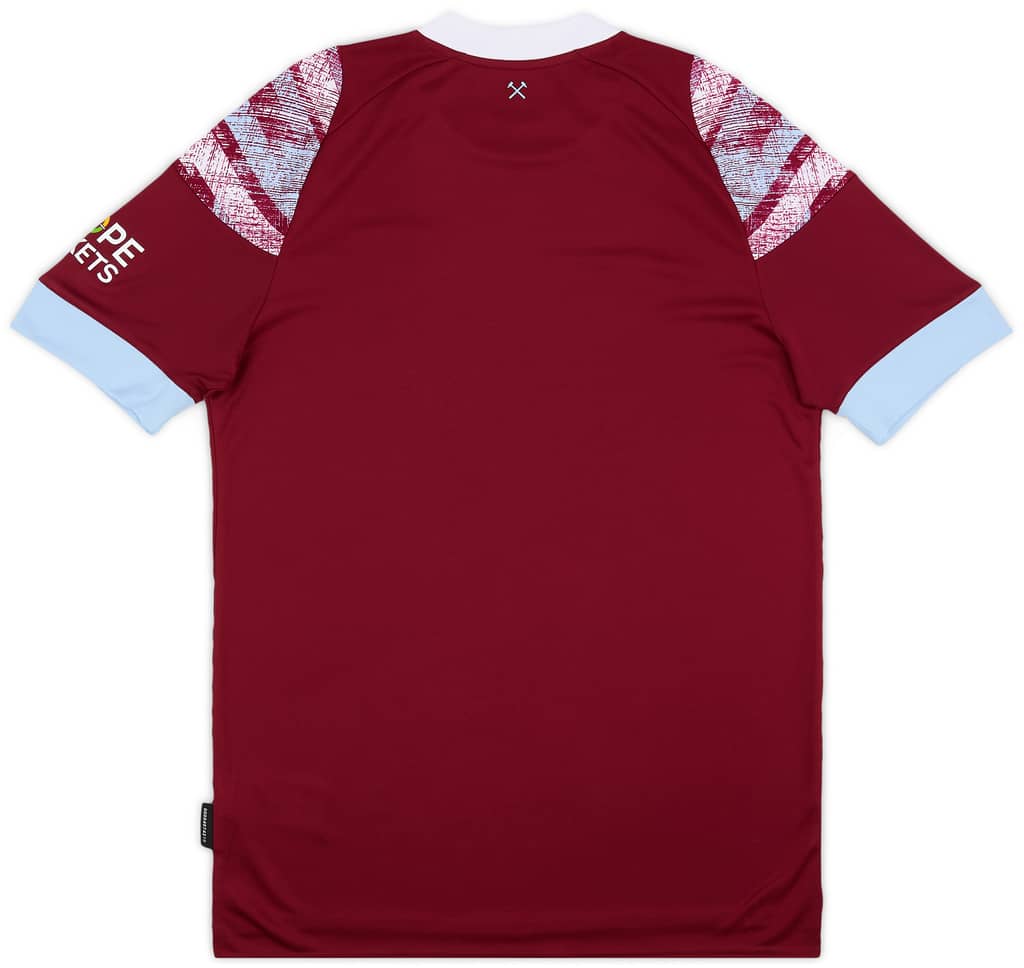2022-23 West Ham Home Shirt - As New