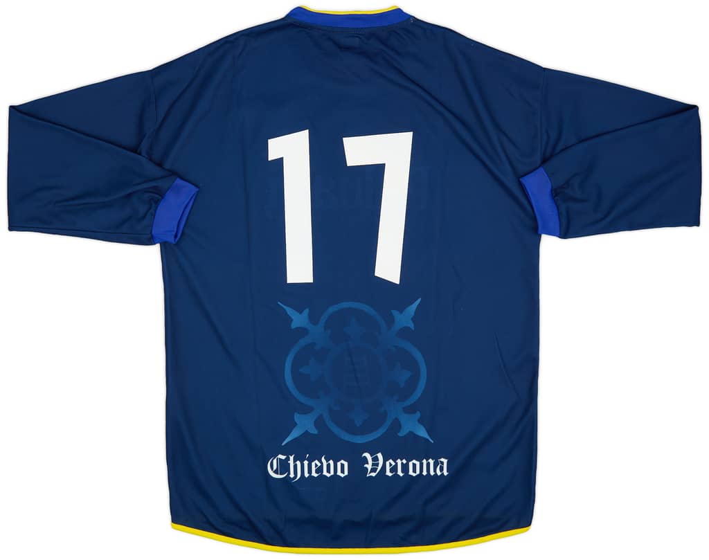 2002-03 Chievo Verona Third L/S Shirt #17 - 9/10 - (XL)