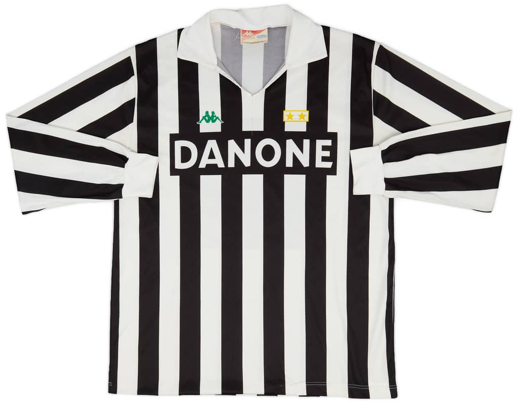 1992-94 Juventus Home L/S Shirt #10 - 5/10 - (L)