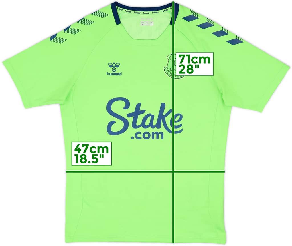 2022-23 Everton Hummel Training Shirt - 7/10 - (M)
