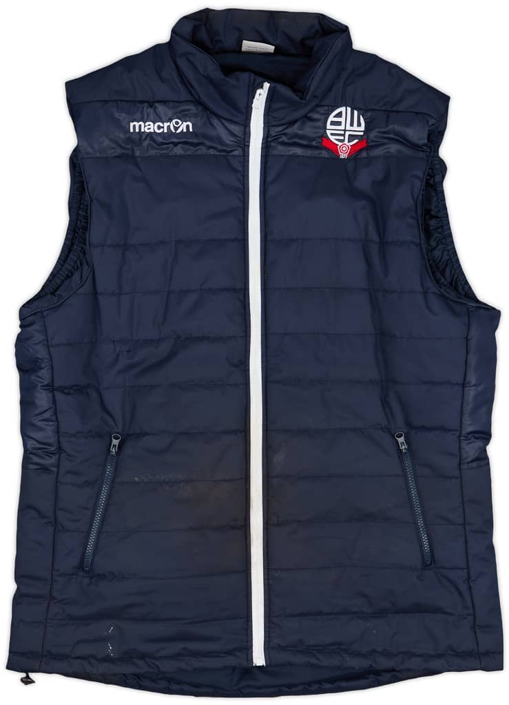 2013-14 Bolton Wanderers Macron Padded Gilet - 4/10 - (XXL)