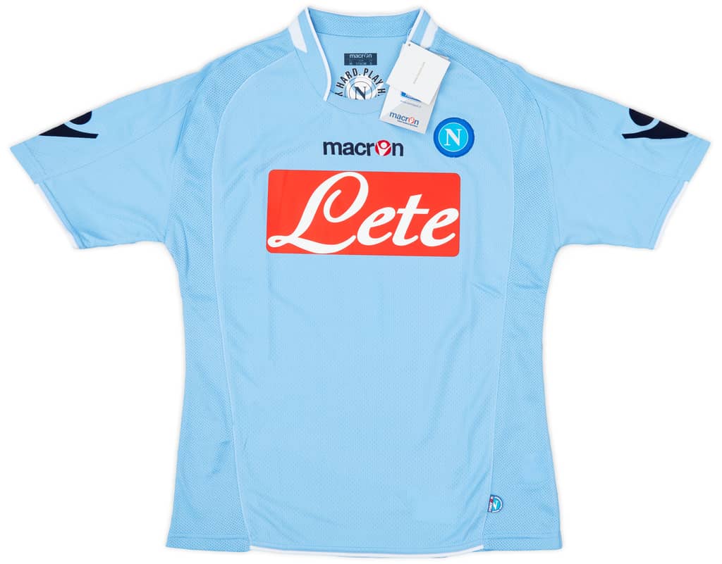 2009-10 Napoli Home Shirt Lavezzi #7 (Women's M)